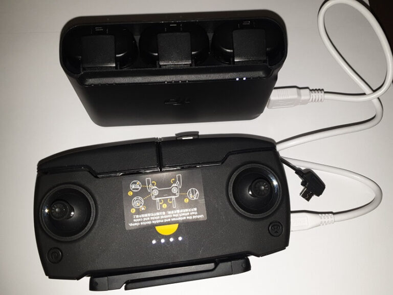 how to charge mavic mini 2 controller
